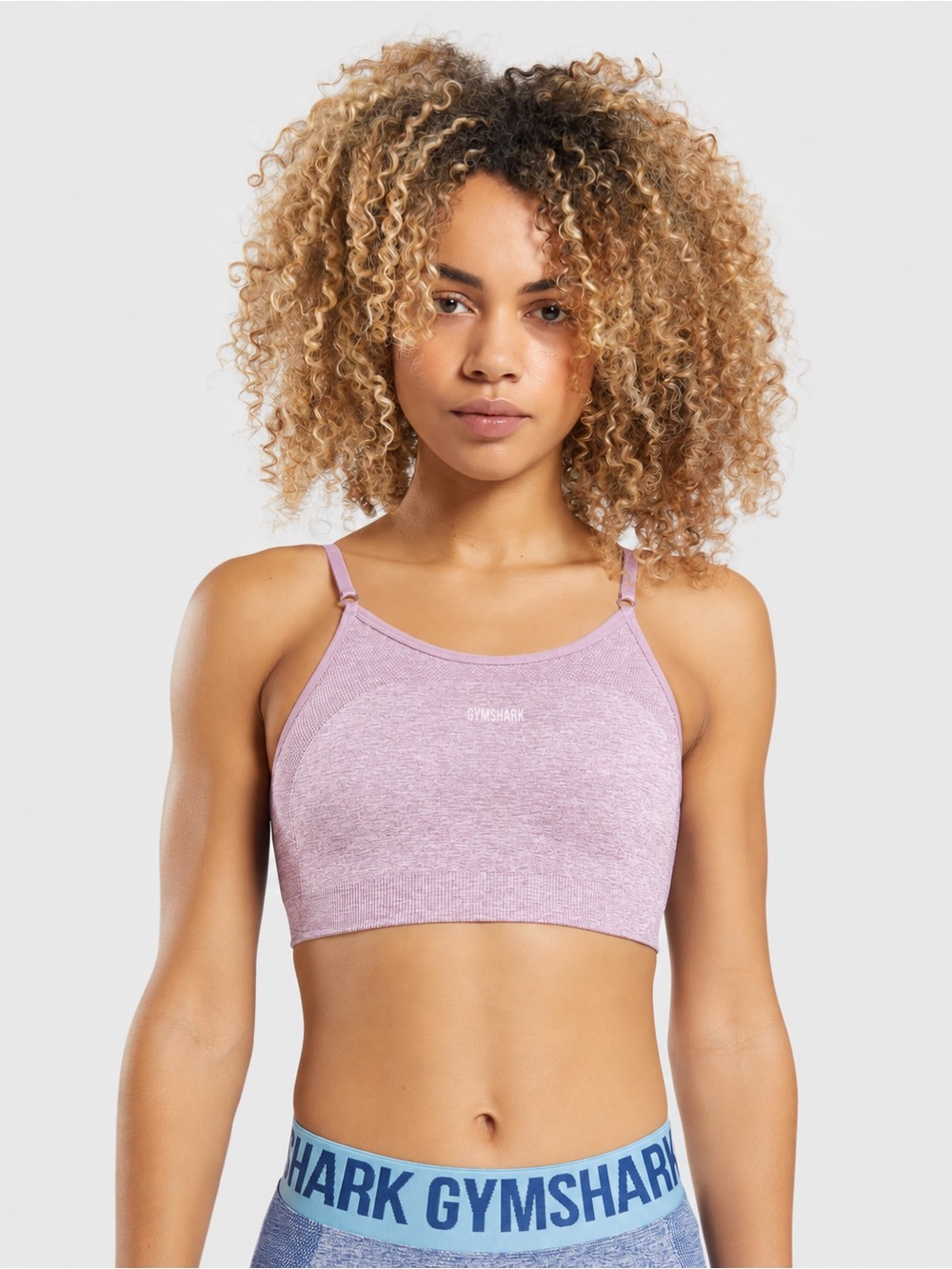 Gymshark Flex Strappy Sports Bra Pink